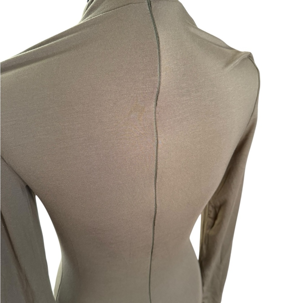 SHEIN Olive Green Long Sleeve Jumpsuit - Picture 4 of 5